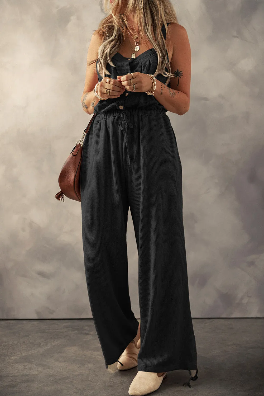 Addison Ribbed Jumpsuit