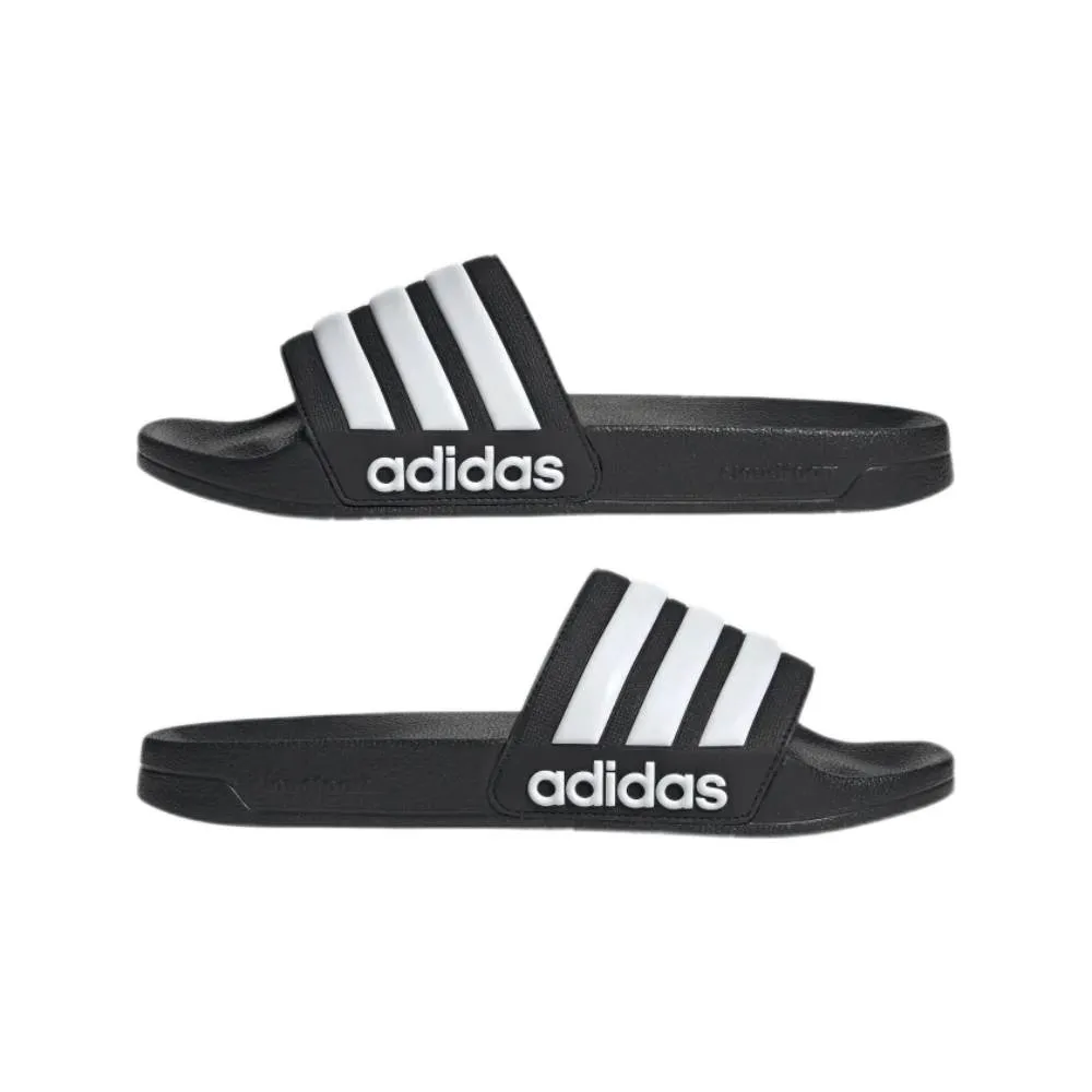 Adidas Men's Adilette Shower Slide (Core Black/Cloud White/Core Black)