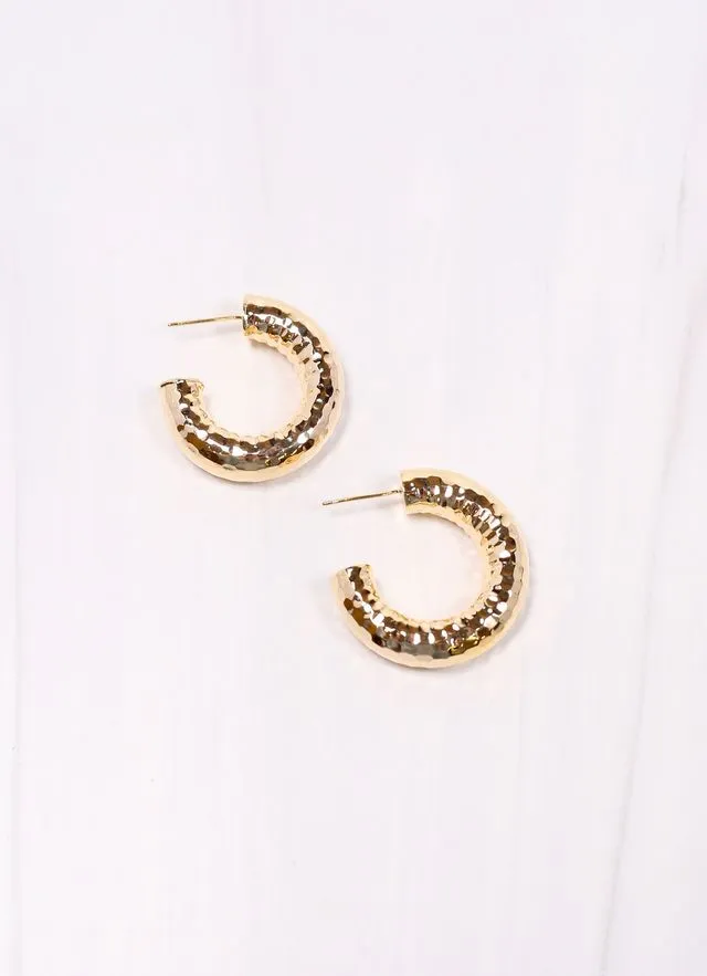 Agatha Hoop Earring GOLD