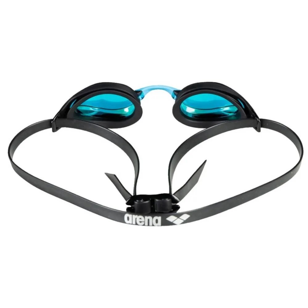 ARENA Adult Cobra Core Swipe Mirror Swimming Goggle (Aqua Black)