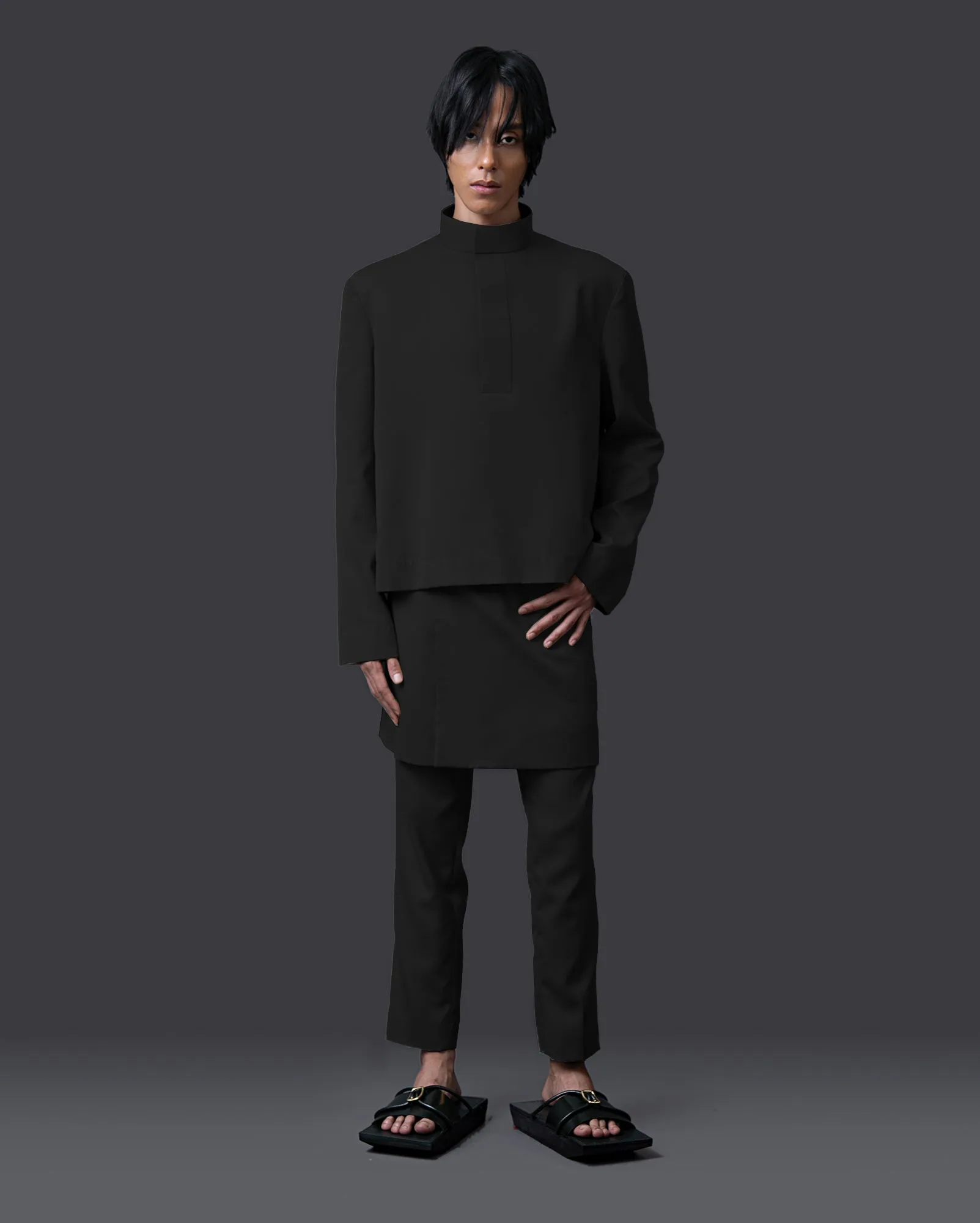 Baju Melayu Z (Black)