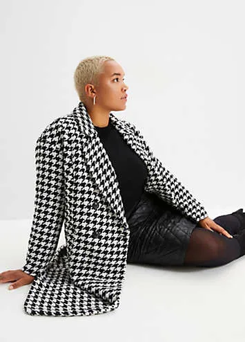 bonprix Houndstooth Coat