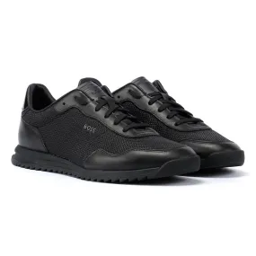 Boss Zayn Low Men's Black Trainers