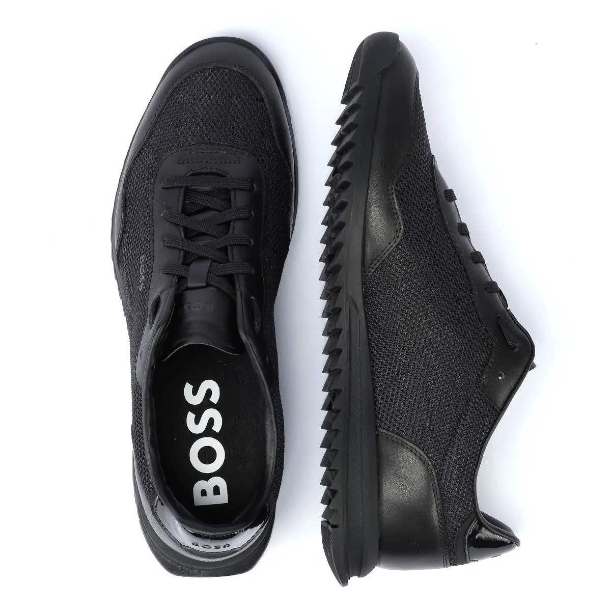 Boss Zayn Low Men's Black Trainers