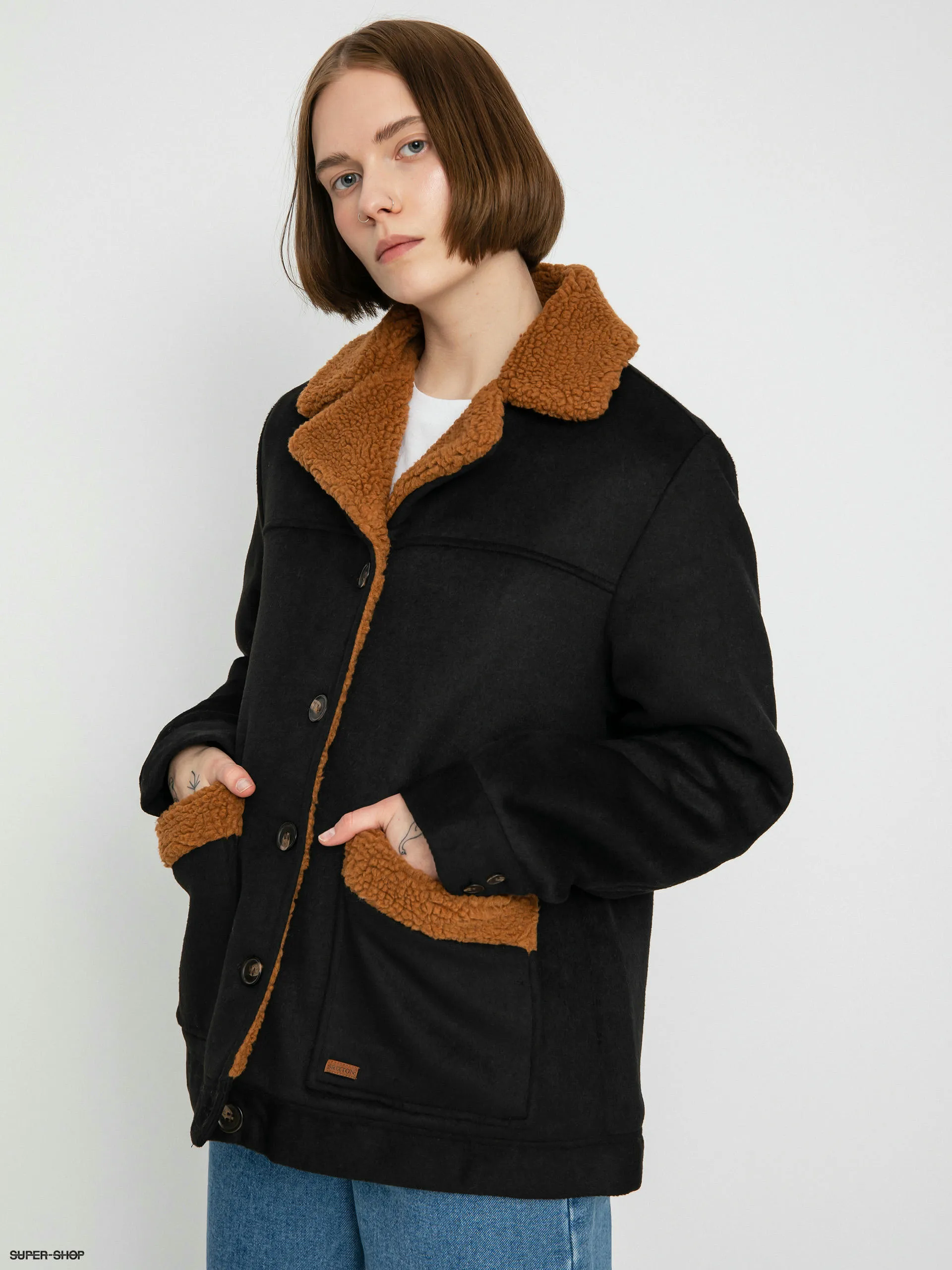 Brixton Nouvelle Coat Jacket Wmn (black)