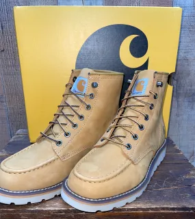 Carhartt 6” Moc Toe Wedge Work Boot - Wheat