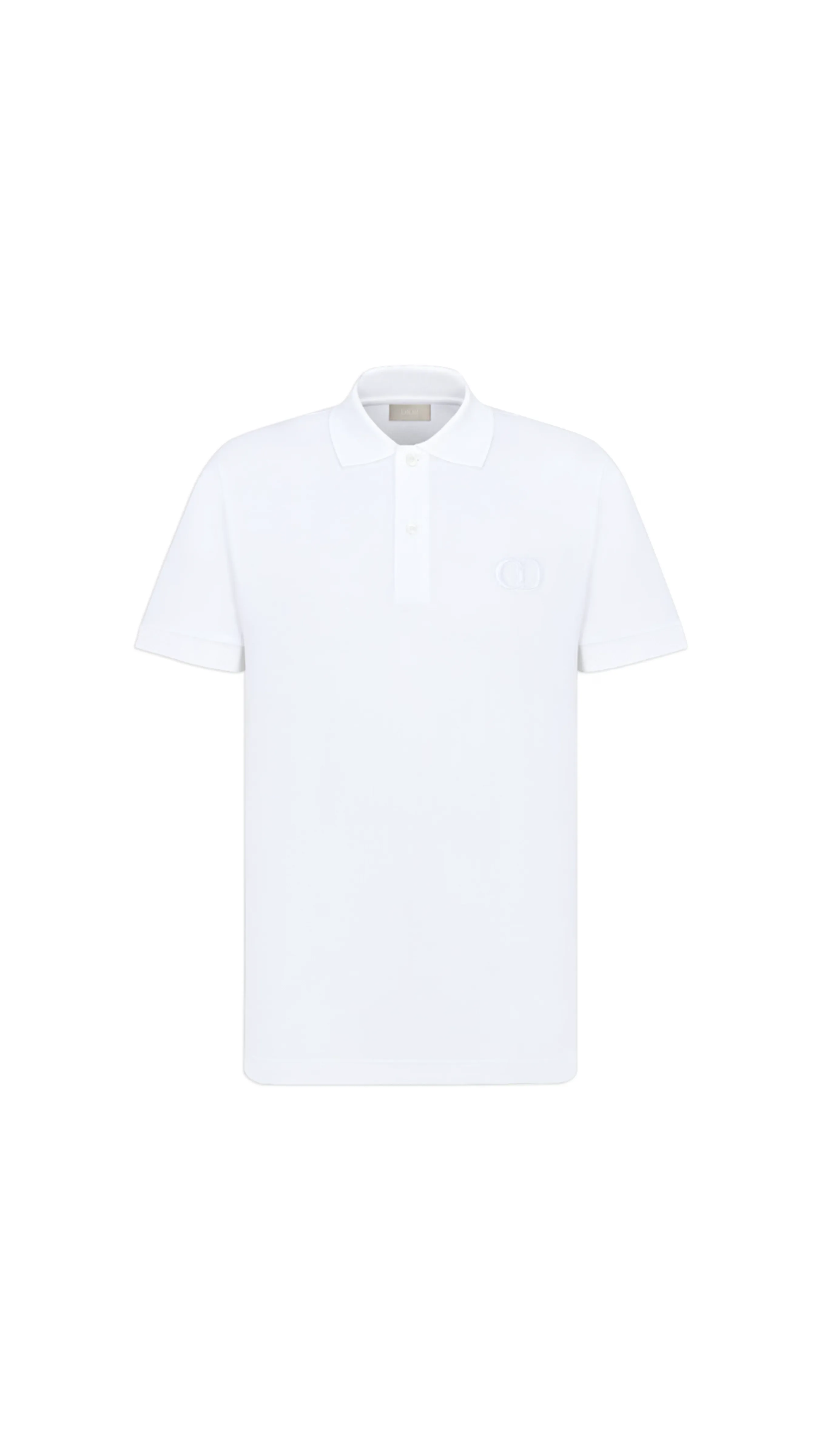 CD Icon Polo Shirt - White