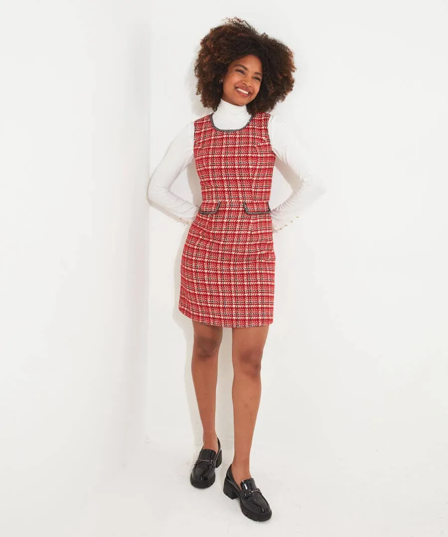 Chic Check Dress