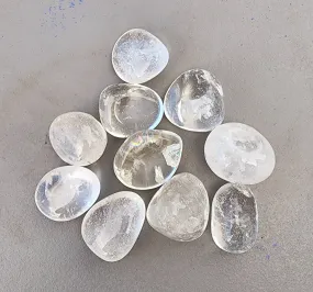 Clear Quartz Tumbles