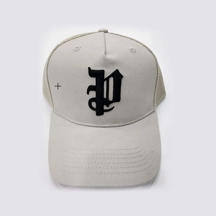 Cotton Twill Trucker Hat (White) - PA2054TTGW224