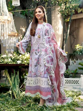 D#03 Maryam Hussain A Floral Dream Luxury Emb Lawn Collection 323