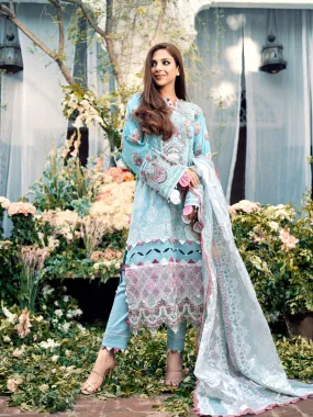 D#06 Maryam Hussain A Floral Dream Luxury Emb Lawn Collection 323