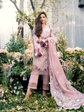 D#07 Maryam Hussain A Floral Dream Luxury Emb Lawn Collection 323