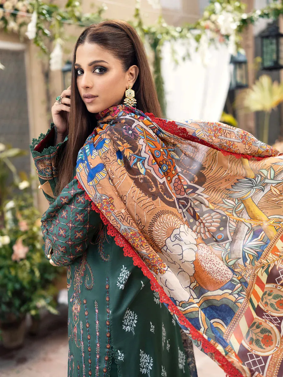 D#08 Maryam Hussain A Floral Dream Luxury Emb Lawn Collection 323