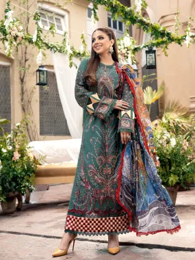 D#08 Maryam Hussain A Floral Dream Luxury Emb Lawn Collection 323