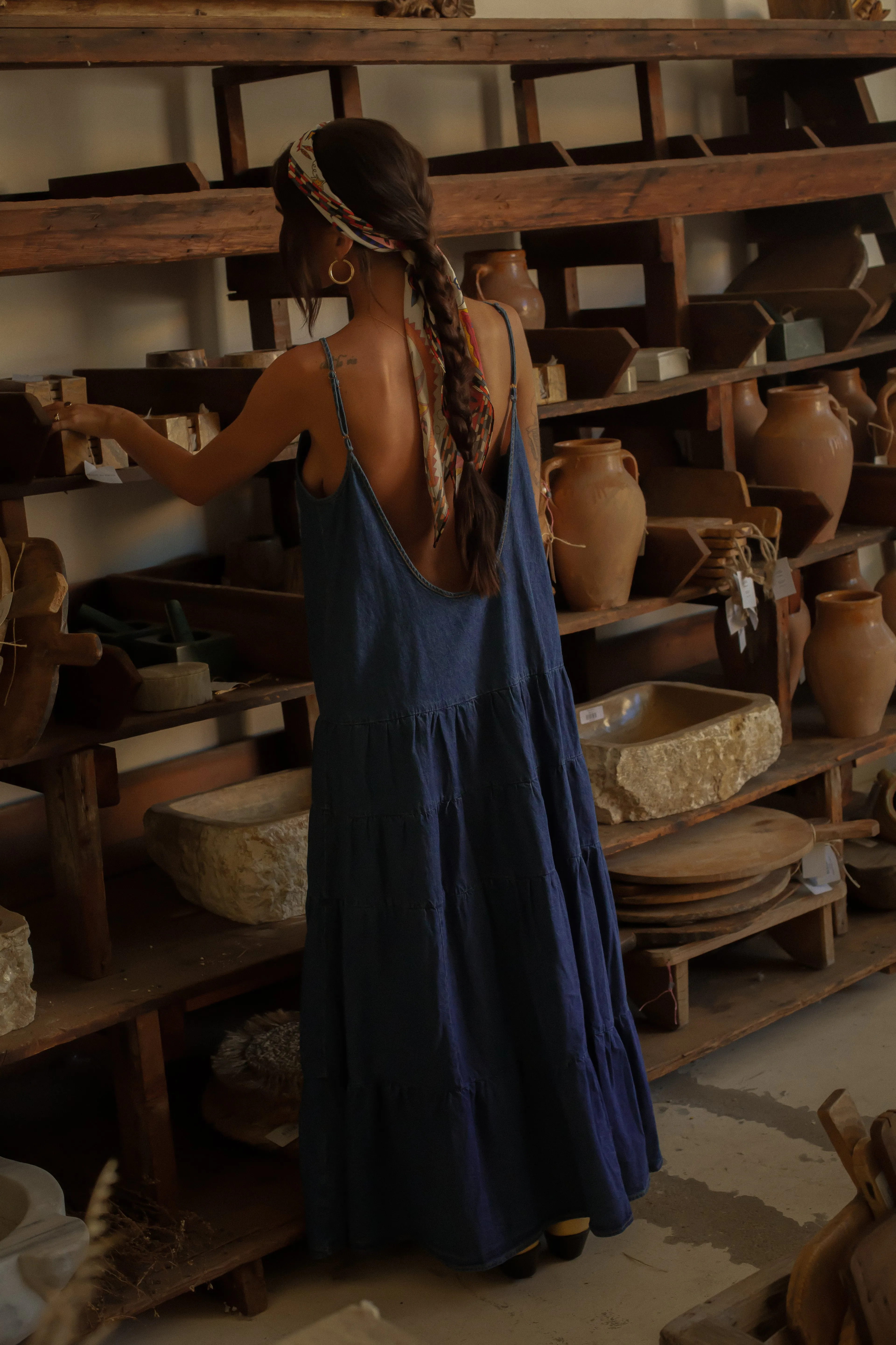 Dolce & Denim Maxi Dress