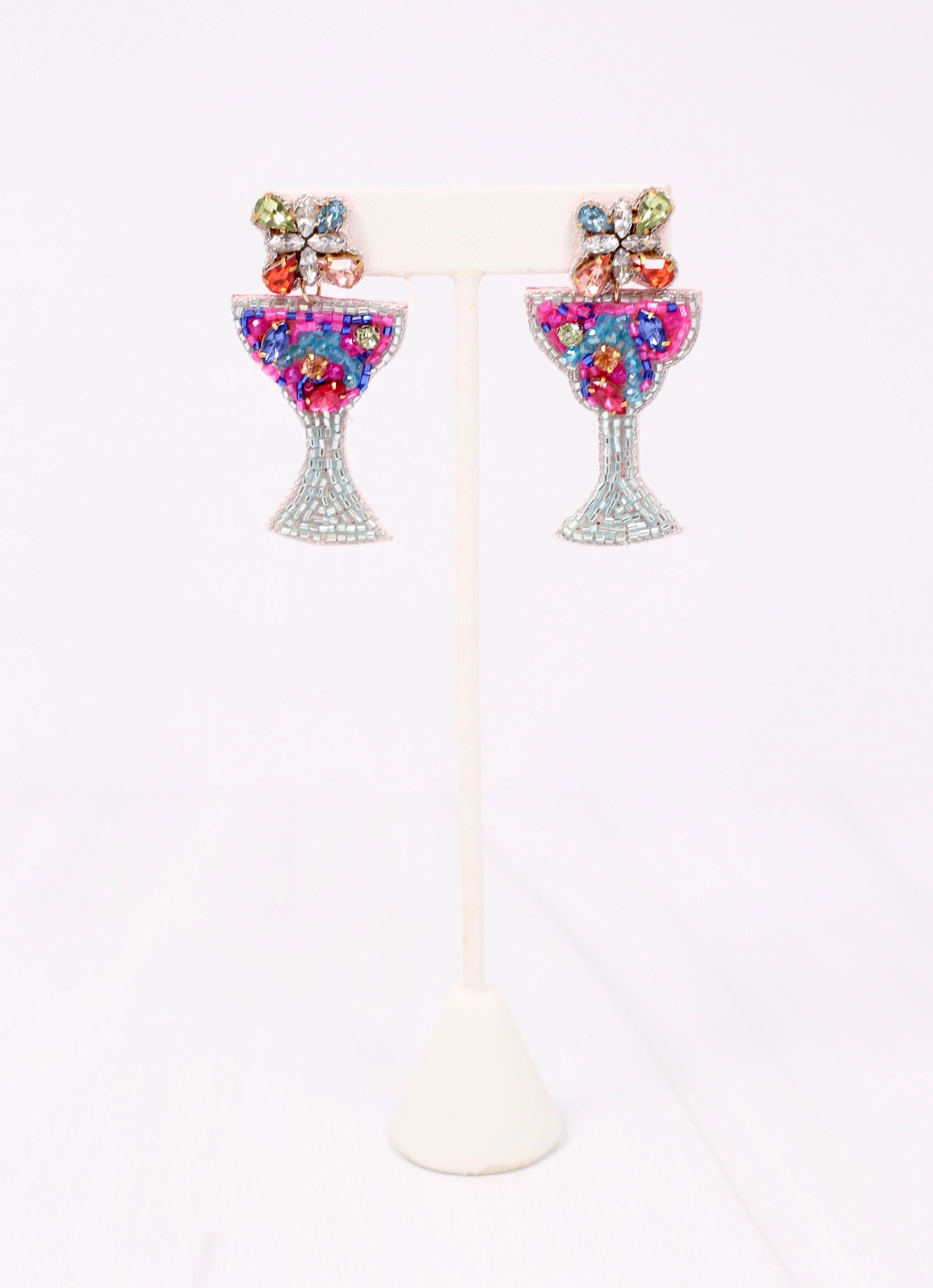 Happy Hour Glass Earring MULTI