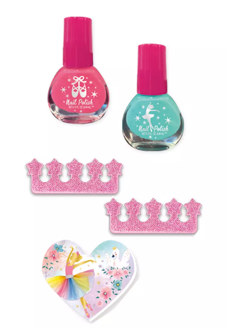 Hot Focus Hot Focus Ballerina Dream Collection Nails Polish Manicure Pedicure Carrier Set (115NBB)