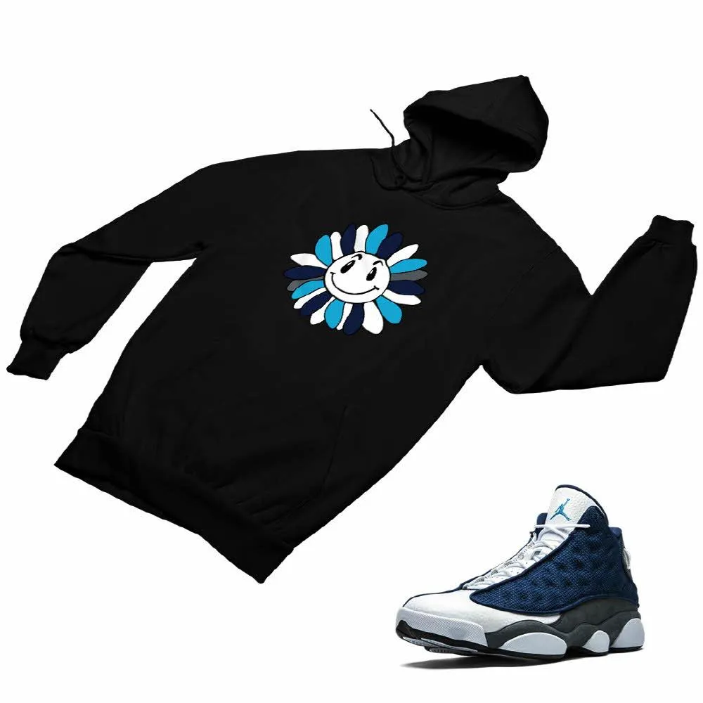 Jordan 13 flint grey Matching Custom Designed Hoodies JD 13-18-5