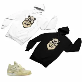 Jordan 4 Sail Matching Custom Designed Hoodies JD 4-24-37