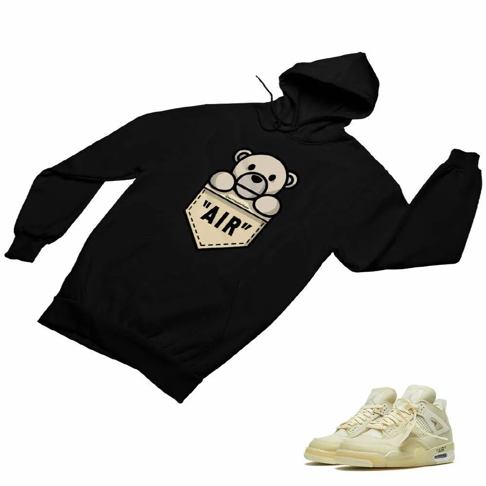 Jordan 4 Sail Matching Custom Designed Hoodies JD 4-24-37