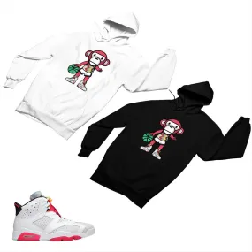 Jordan 6 Neutral Gray Matching Custom Designed Hoodies JD 6-22-9