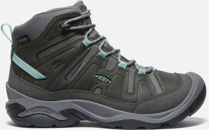 Keen Women's Waterproof Circadia Boot Size 10.5 In Steel Grey Cloud Blue