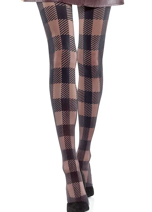 Le Bourget Couture Tartan Tights ()