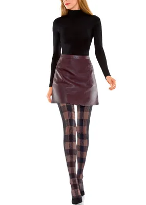 Le Bourget Couture Tartan Tights ()