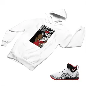 LeBron 17 Graffiti Matching Custom Designed Hoodies NLB17 1-4-10