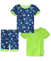 Macy's Max & Olivia Baby Boys Three Piece Snug Fit Pajama Set