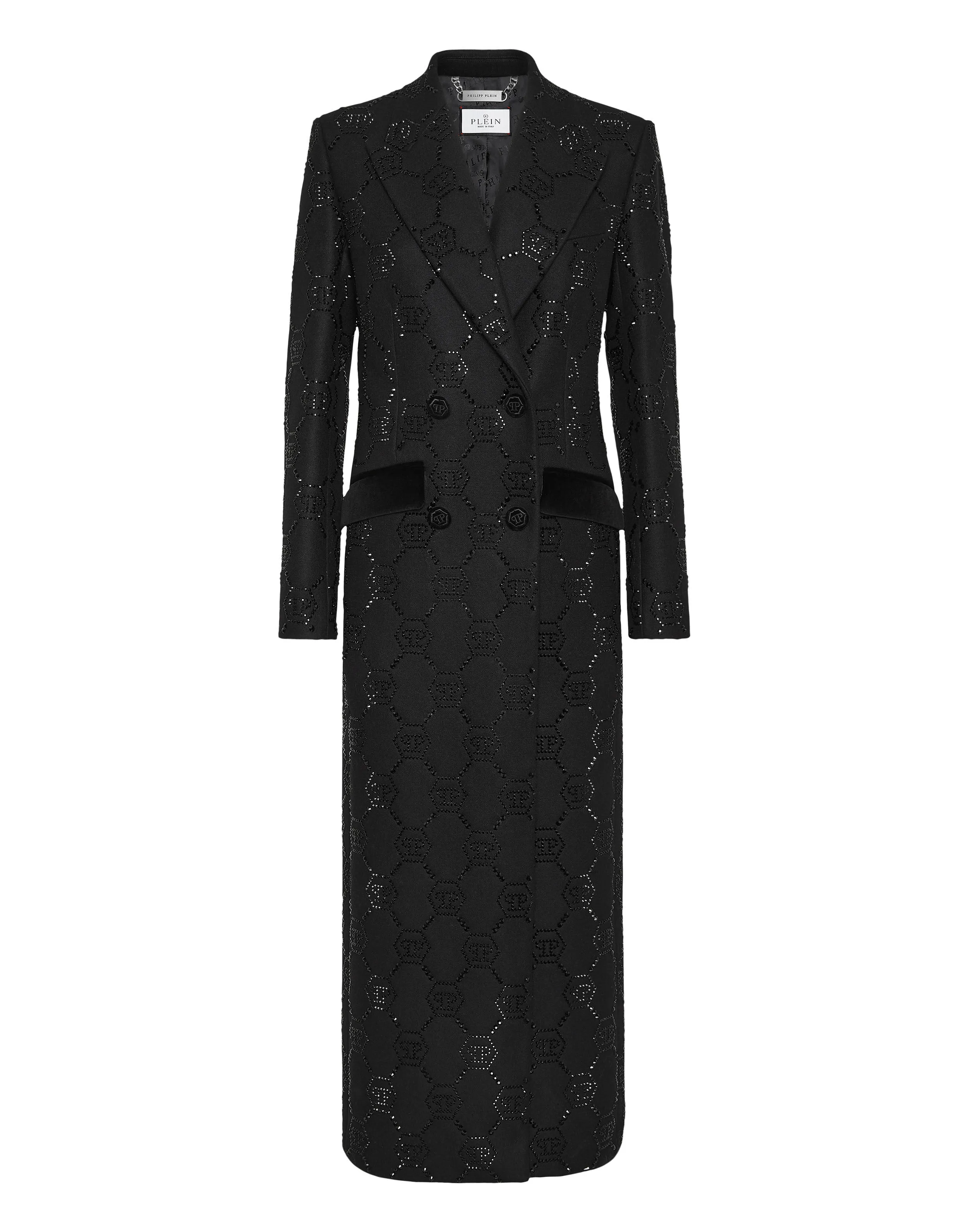 Maxi Coat Strass Monogram