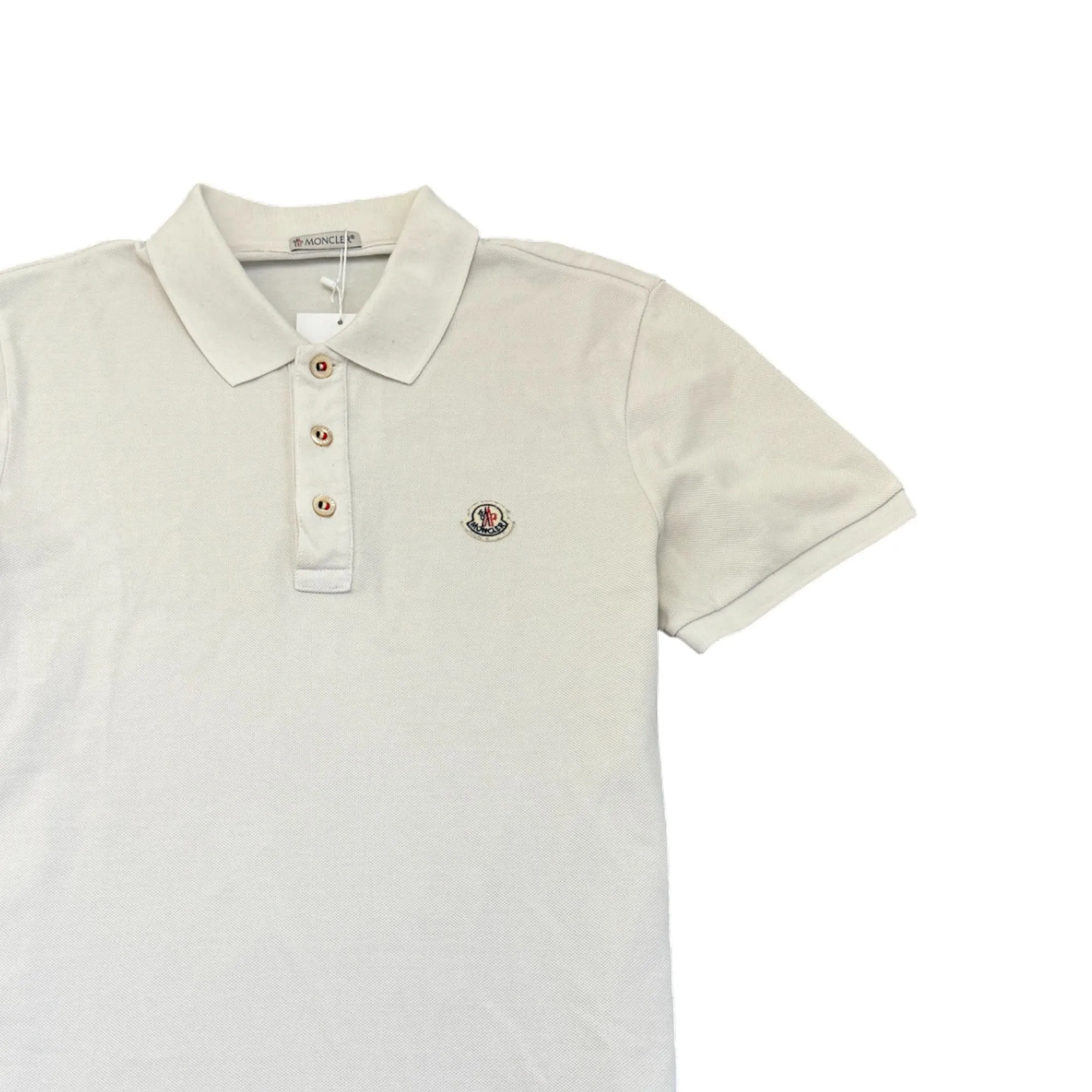 Men's Maglia Polo Shirt White Size M