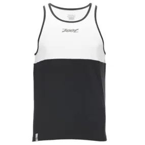 Men's Zoot Chill Out Singlet WHITE BLACK