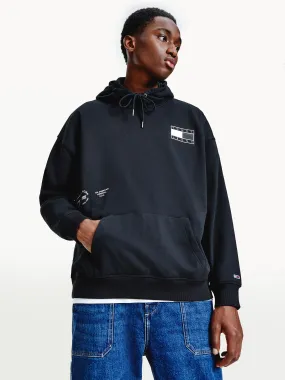 Metallic Relaxed Fit Hoodie | Hoodies | Tommy Hilfiger