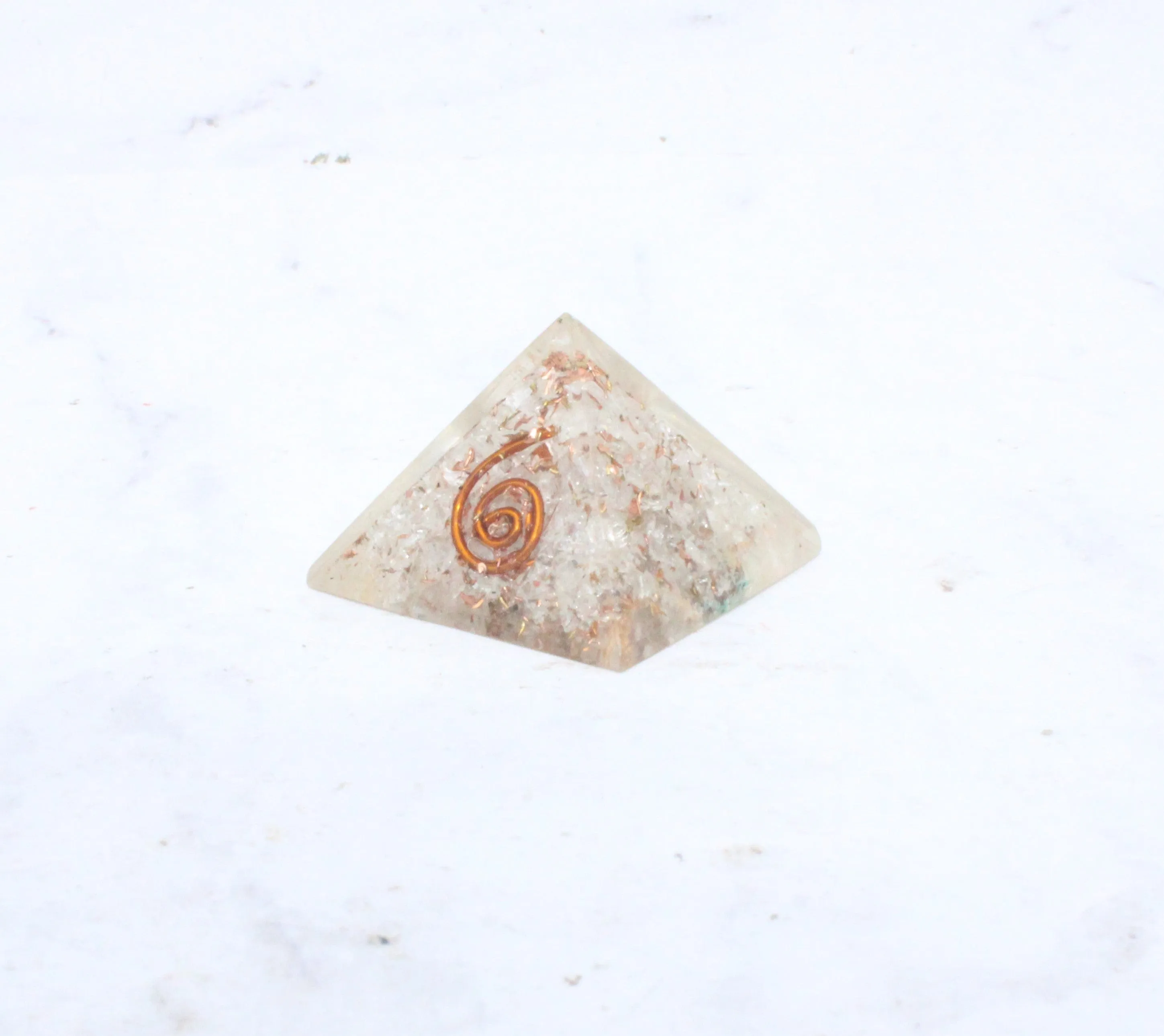 Mini Quartz Orgonite Pyramids