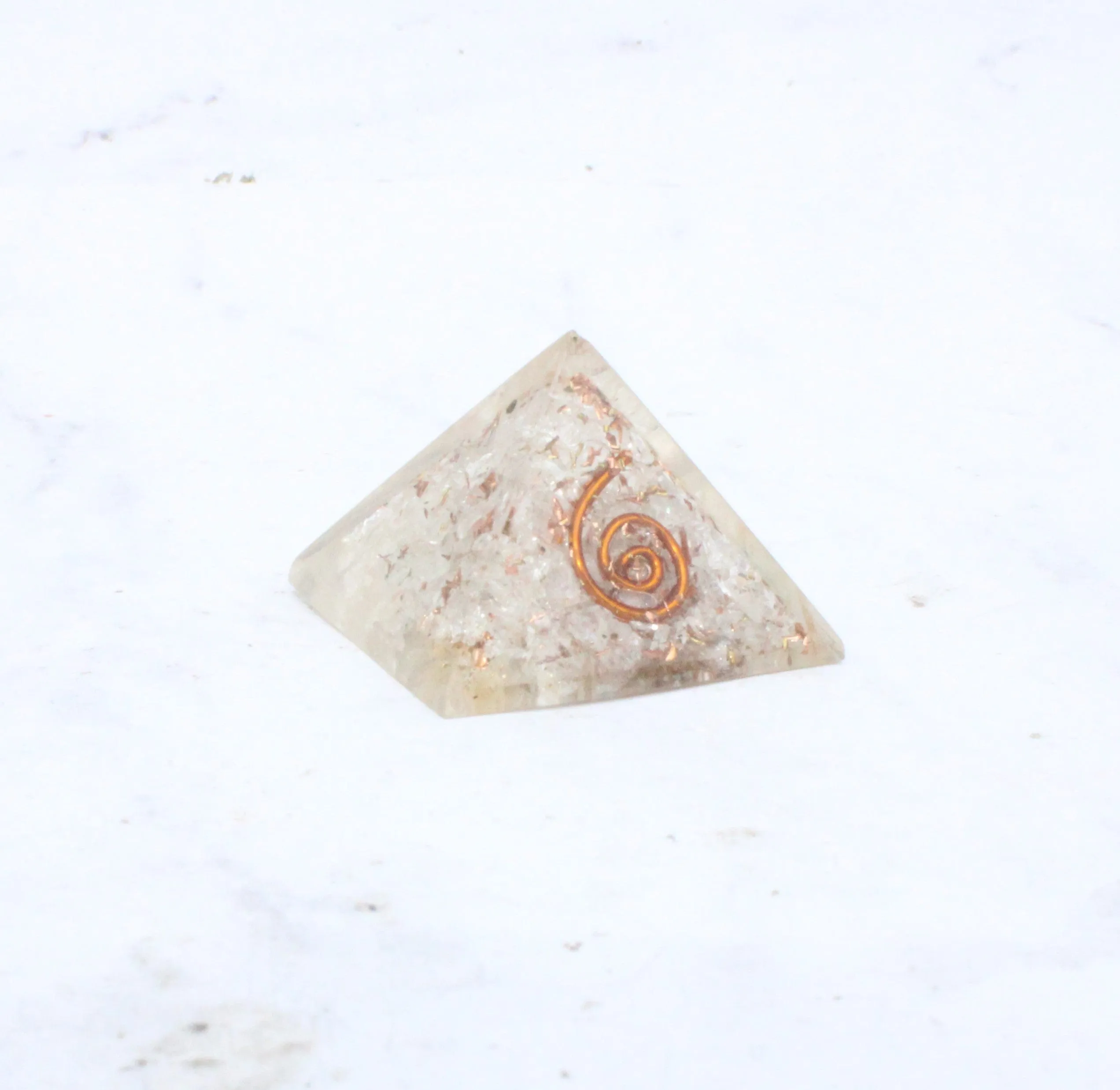 Mini Quartz Orgonite Pyramids