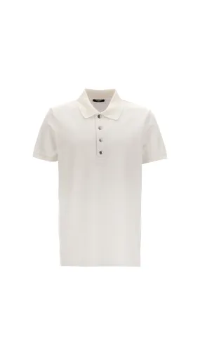 Monogram Polo Shirt - White