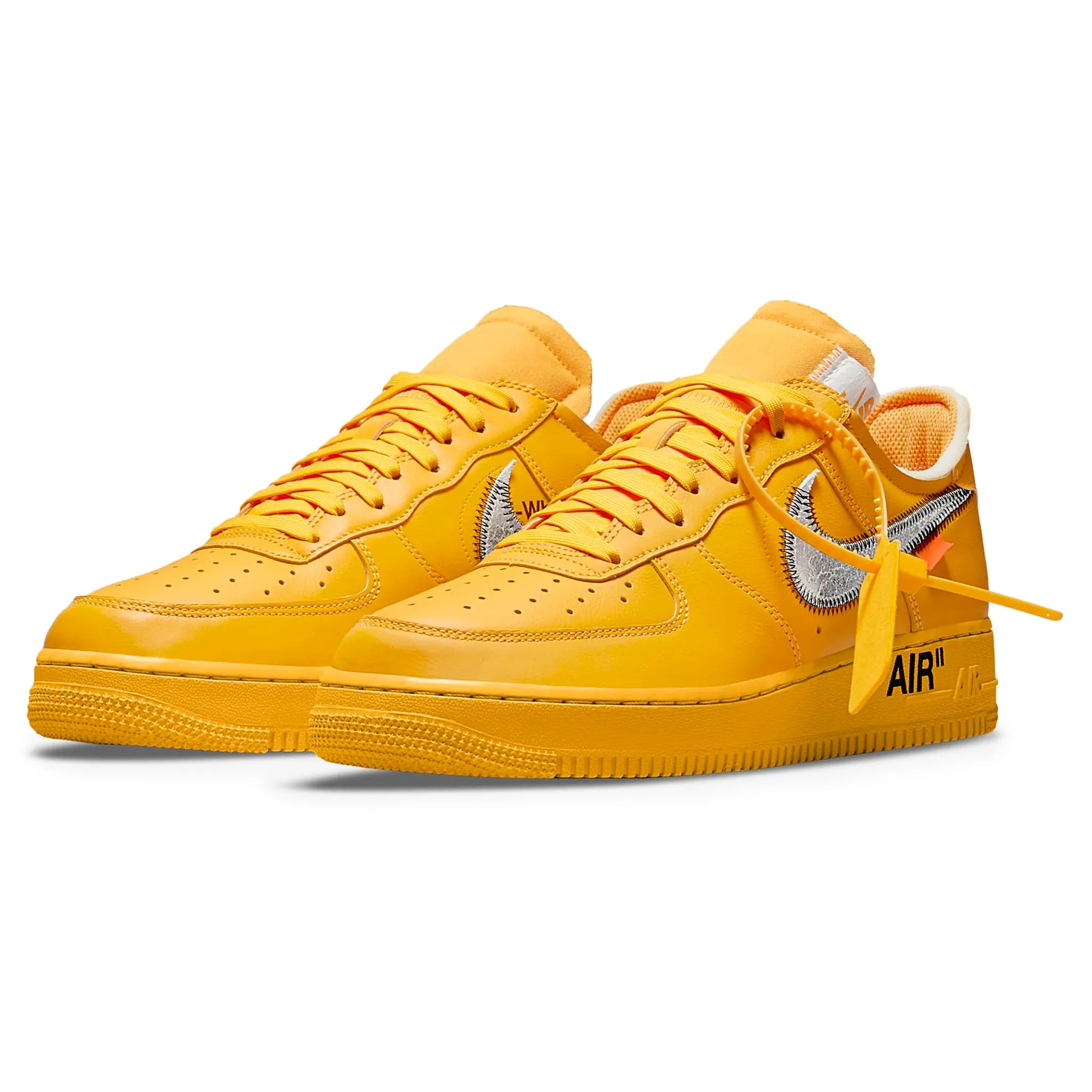 Nike x Off White Air Force 1 Low ICA University Gold