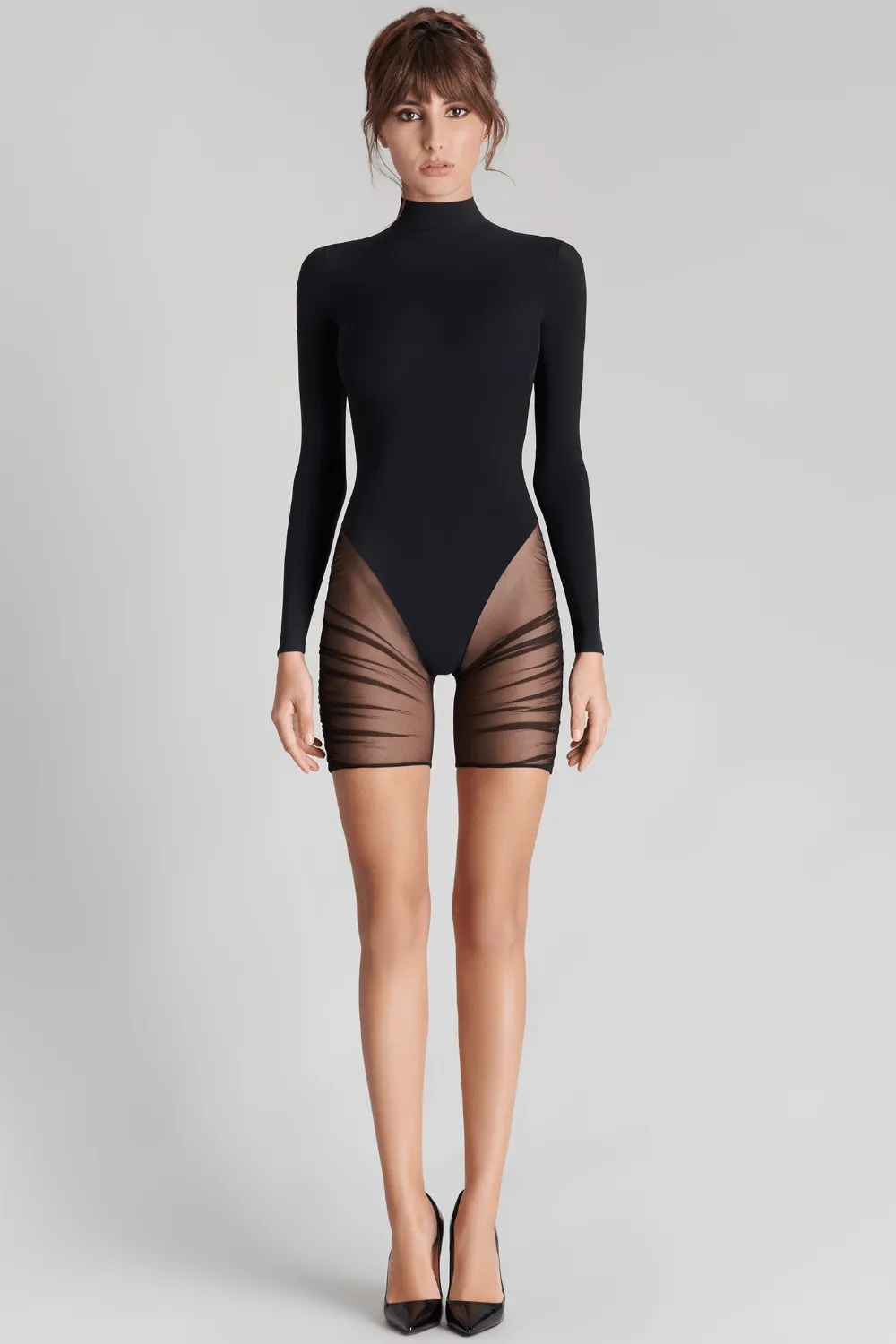 Nuit Fauve Long Sleeve Bodyshort