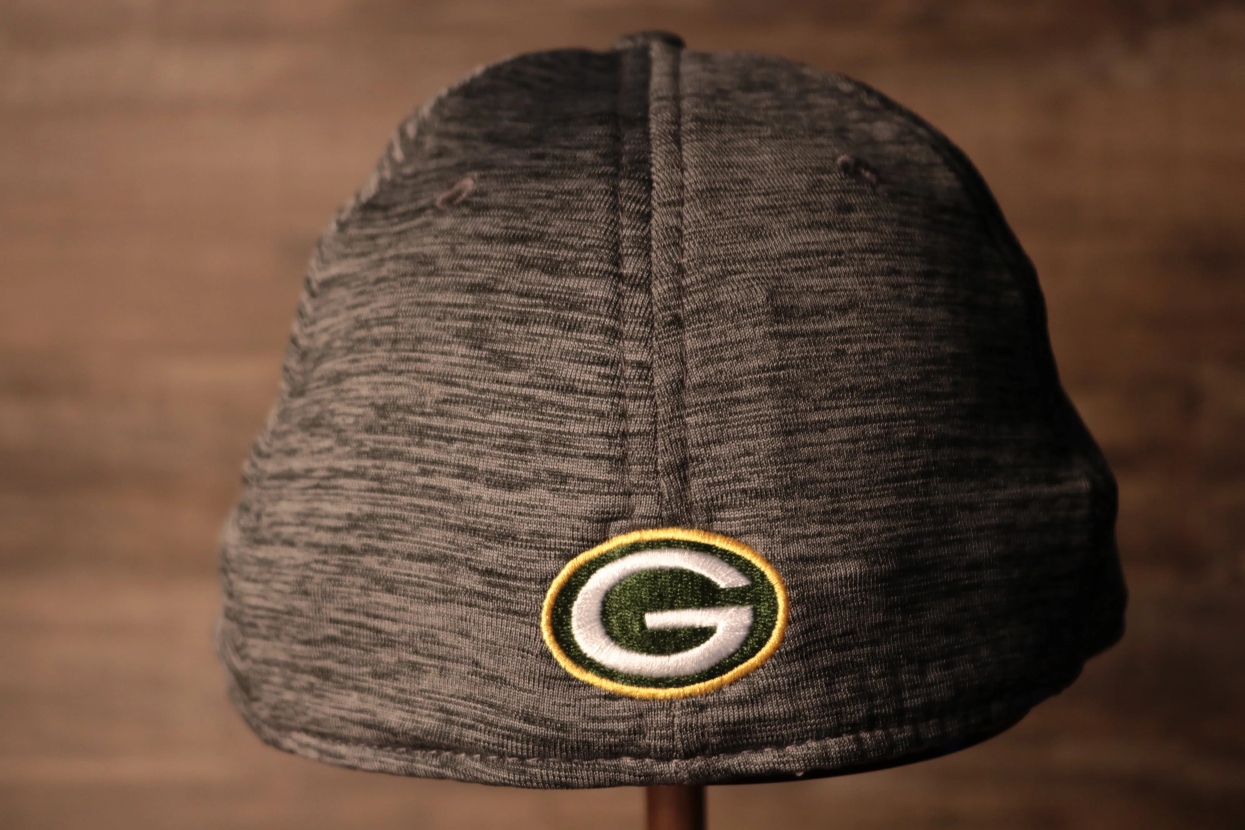 Packers 2020 Training Camp Flexfit | Green Bay Packers 2020 On-Field Grey Training Camp Stretch Fit