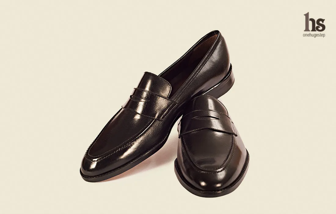 Penny Loafer with Cord Stitch on Vamp