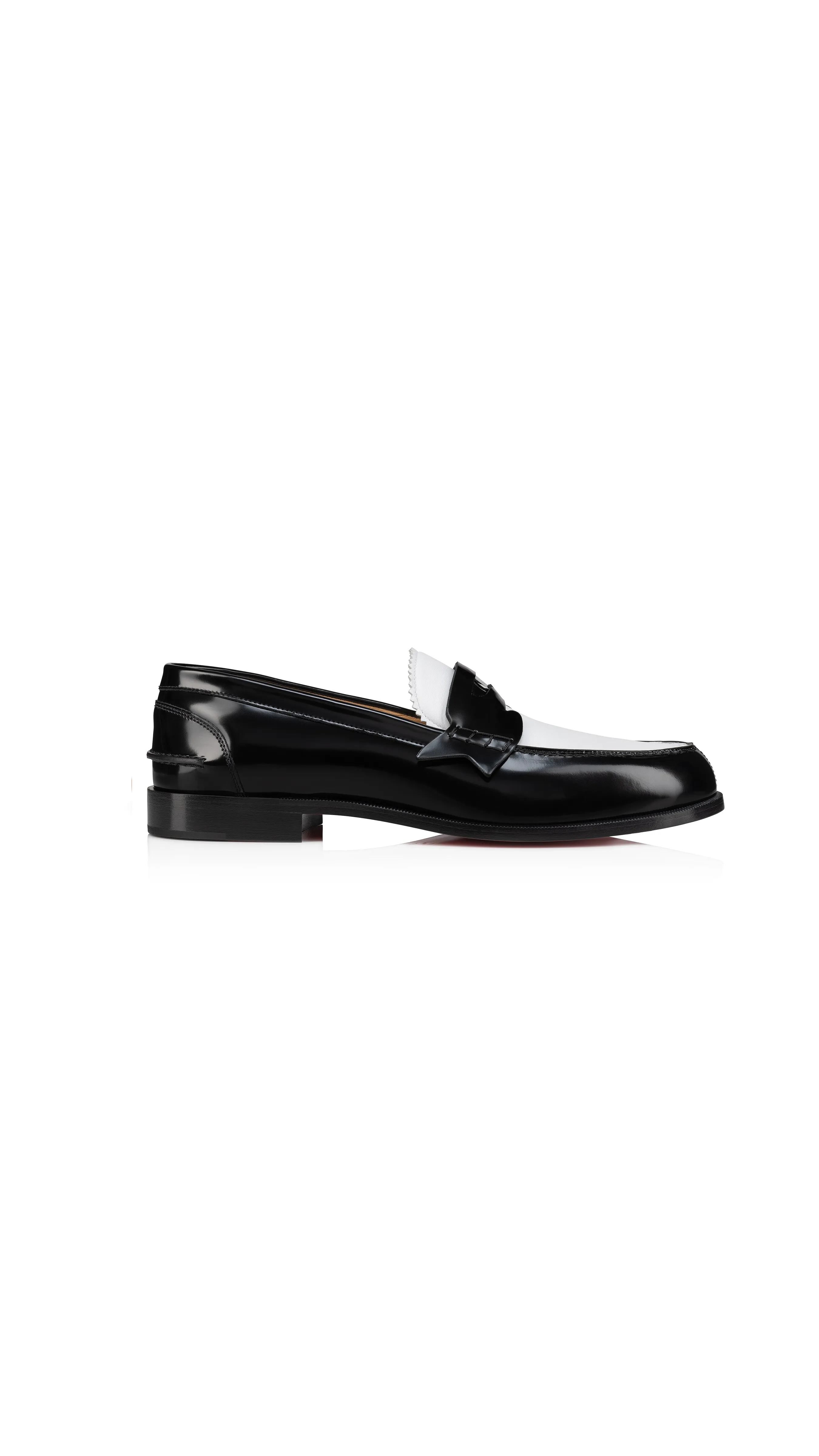 Penny Loafers - Black \ White