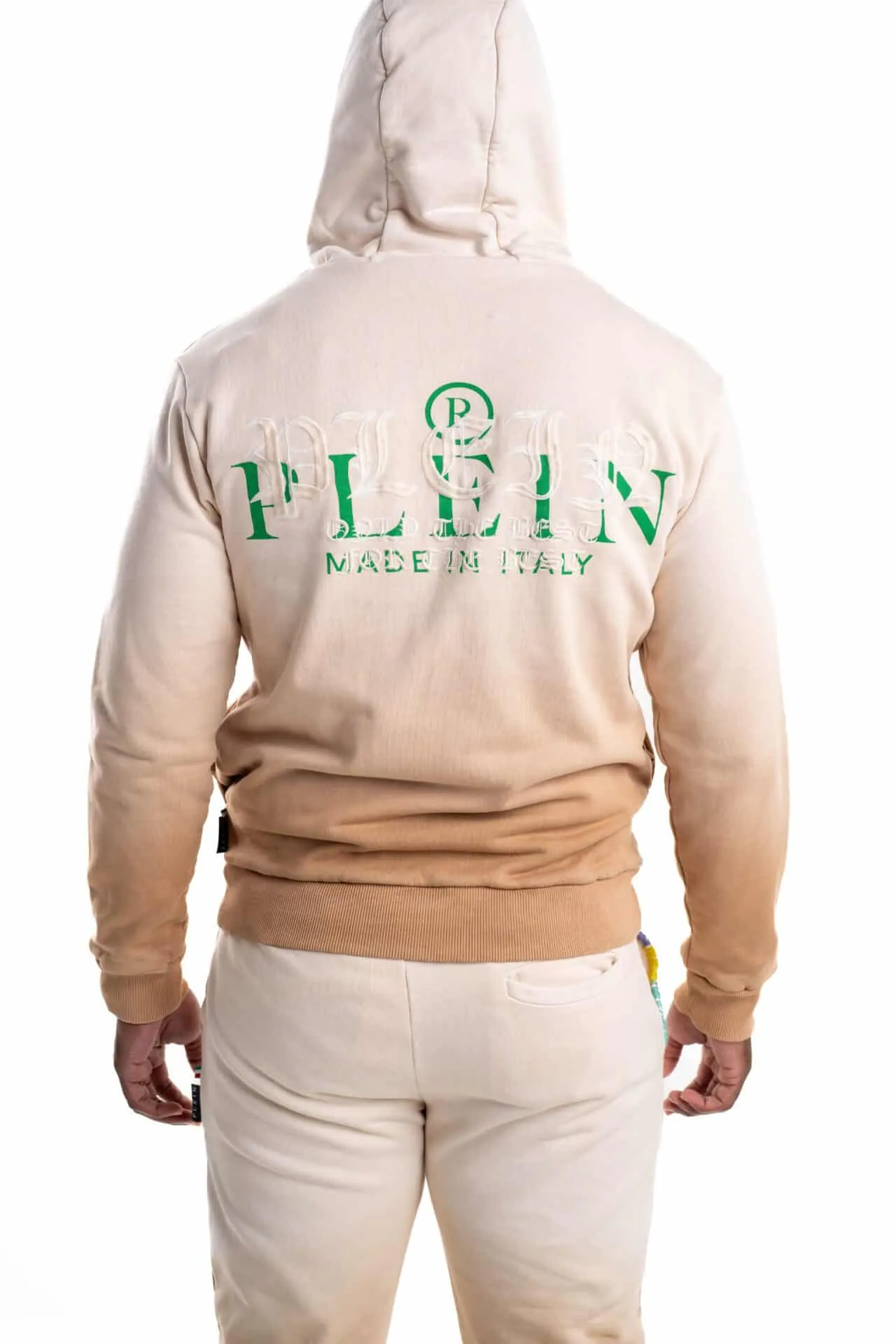 Philipp Plein Jogging Tracksuit Beige MJJ0505 PJO002N 06