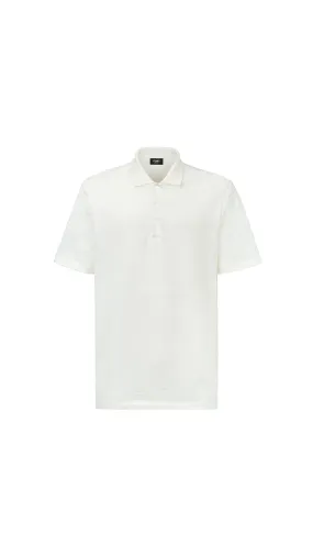 Piqué Polo Shirt - White