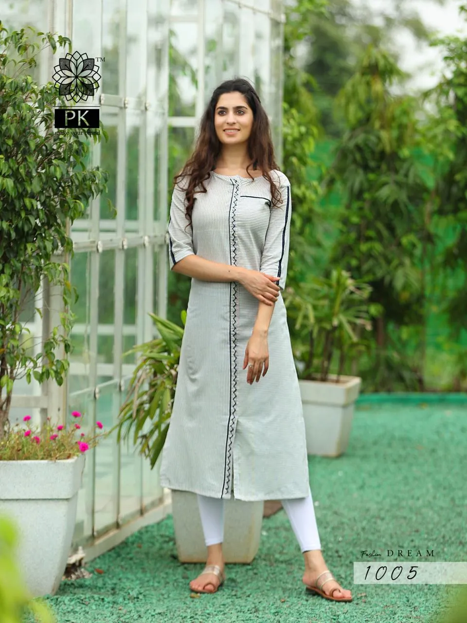 Pk launched Fashion Dream Vol 1 Rayon And Cotton Casual Wear Kurtis Collection