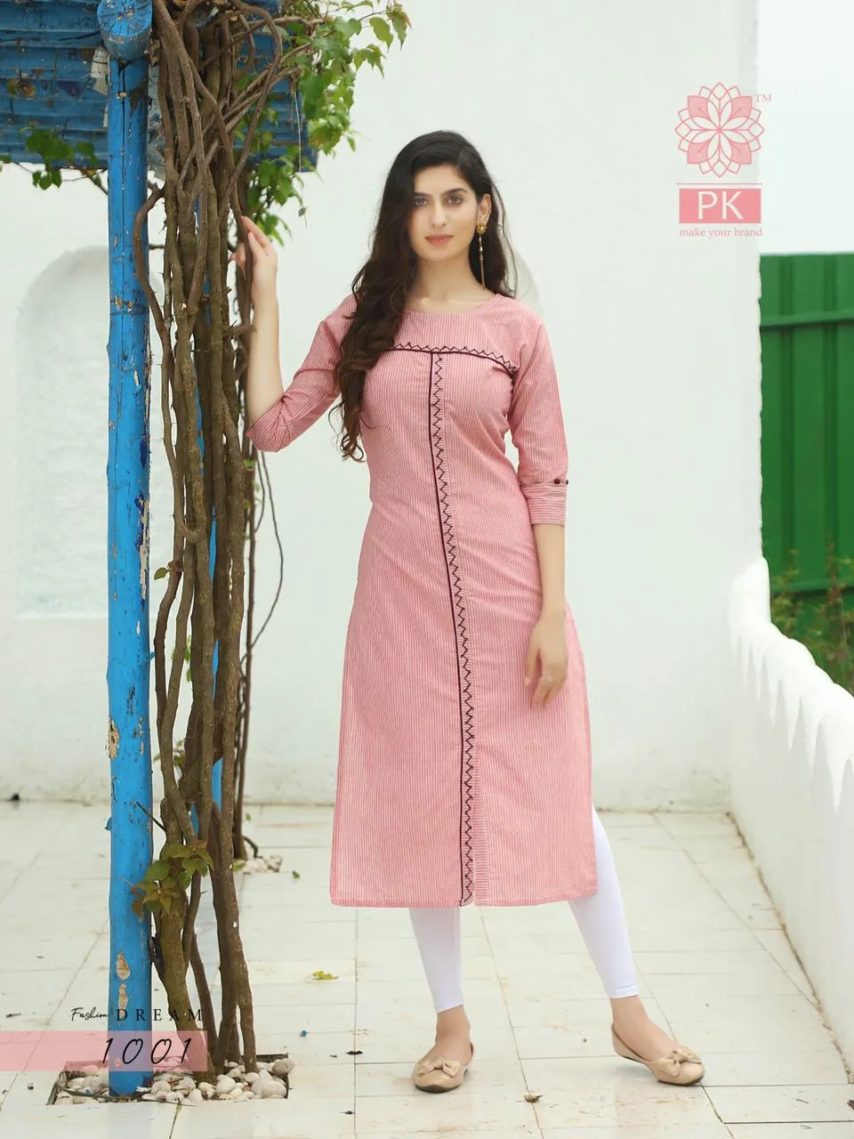 Pk launched Fashion Dream Vol 1 Rayon And Cotton Casual Wear Kurtis Collection