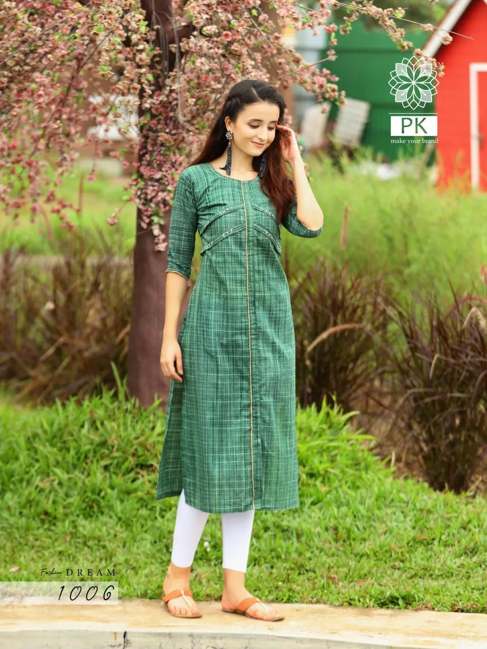 Pk launched Fashion Dream Vol 1 Rayon And Cotton Casual Wear Kurtis Collection