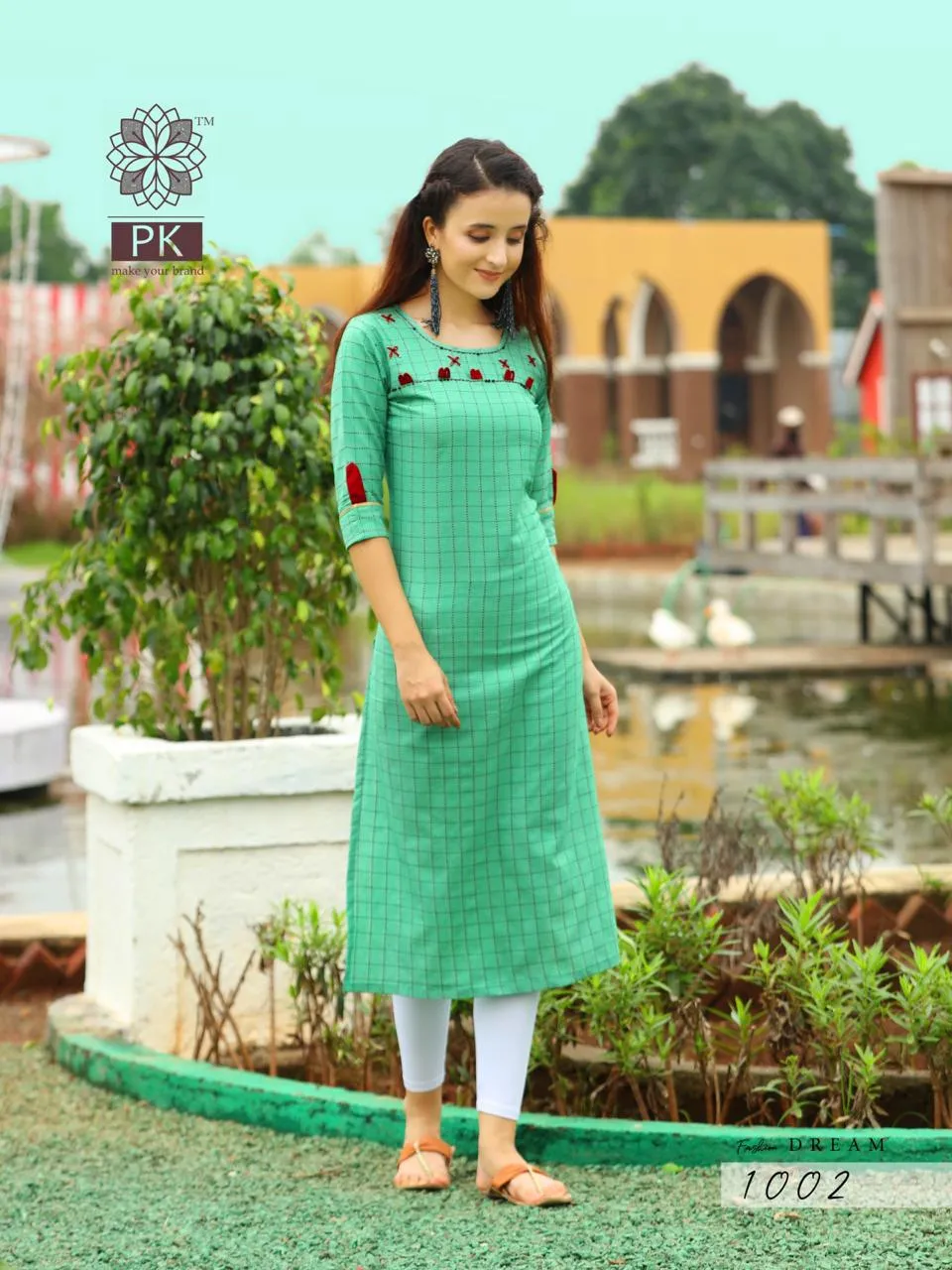 Pk launched Fashion Dream Vol 1 Rayon And Cotton Casual Wear Kurtis Collection