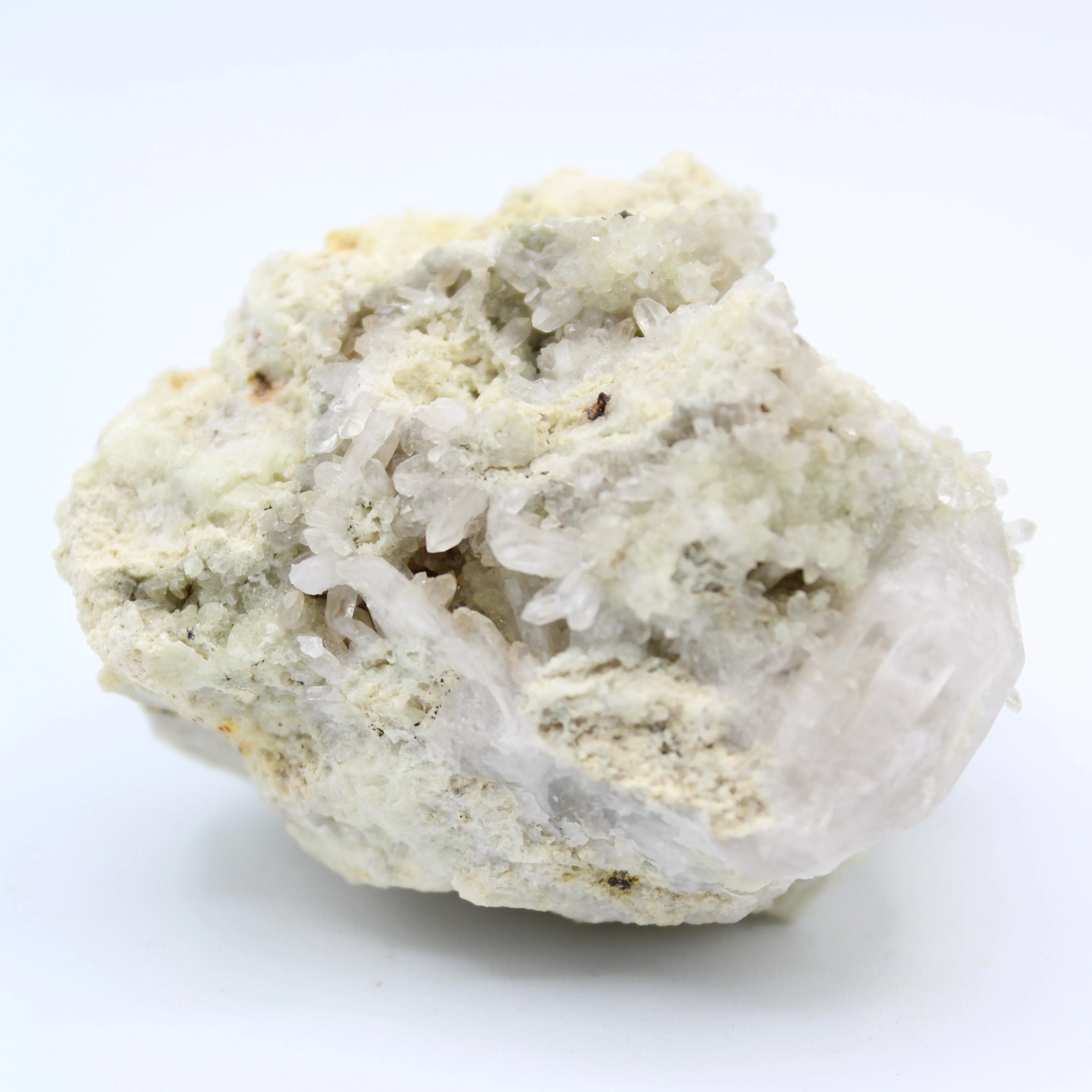 Prehnite and Quartz Specimen